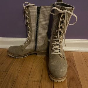 Woolrich Santa Fe cream boots